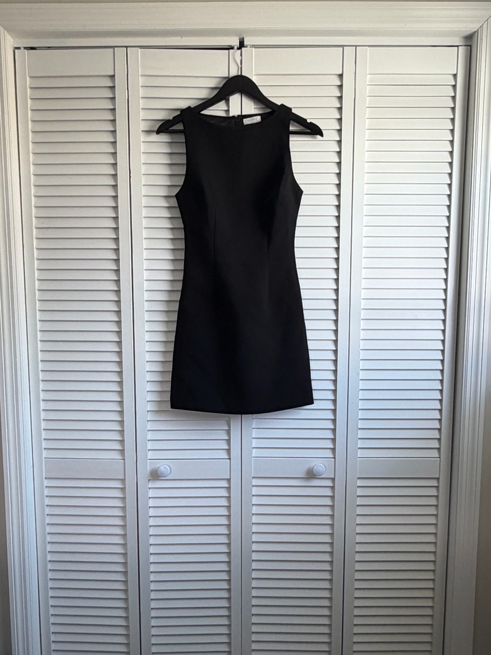 MESHKI Angela Suiting Mini Dress in Black